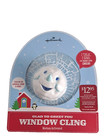 New Hallmark 2012 Glad To Greet You Snowball Window Cling Motion-activated Decor