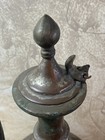 Antique Islamic Ottoman Era Red Copper Enlaid  Persian Aftaba Highly Decorated