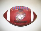 2021 Navy Midshipmen  leatherneck  Marine Tribute Game Ball Football Naval