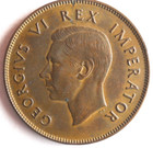 1938 South Africa Penny - Excellent Coin - Premium Bin  26