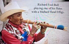 Native American Style Flute-richard Fool Bull Sioux Replica Love Flute-key Of G 