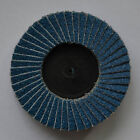 10pcs 3  Flap Discs In 40 60 80 120 Grit Roloc Lock Type R Quick Change