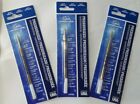 3 Fisher Bullet Space Pen Pressurized Ink Refills Blue Medium Spr1 Sealed