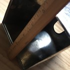 Stainless Metal Tissue Box Cover Holder Engraved Butterflies Floral Design 6 h