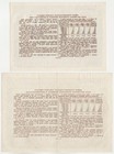 Ussr 3rd State Loan Of Restoration Peoples Economy Bonds 25   50 Rubles 1948 Vf