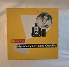 Vintage Kodak Brownie Hawkeye Flash Model Camera Outfit Box Flash 1950s