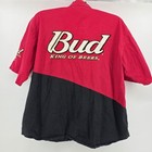 Vintage Dale Earnhardt Jr  8 Budweiser Pit Crew Shirt Xl Nascar Chase Rare