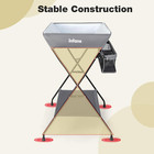 Baby Changing Table  Folding Diaper Station Portable Nursery Organizer With S   