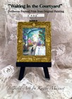 Dollhouse Miniature Framed Print From Original Painting 1 12 Signed Kathy Manuel