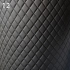 100x158cm Faux Leather Quilted Pvc Fabric Car Interior Upholstery Mat