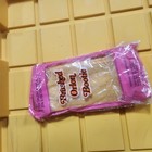 Vintage  crissa  Bootie Socks Orange Brushed Orlon Acrylic Brown H34