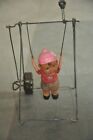 Vintage Wind Up Small Celluloid   Iron Acrobat Toy   Japan 
