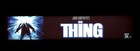 The Thing  1982  Movie Theater Mylar Poster Home Theatre 80 s Horror