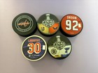 Lot Of 5 Hockey Pucks 