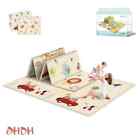 Non-slip Play Mat Foldable Baby Crawling Mat Reversible Play Gym Mat Waterproofs