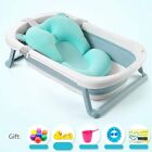 Foldable Baby Bath Tub Newborn Safety Collapsible Portable Infant Shower Bathtub