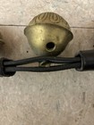 Antique Sleigh Bells  25 Bells On A Leather Strap 
