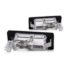 For Volkswagen Passat 2012-2015 License Plate Lights Driver Passenger Side Capa