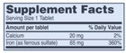 Ferrous Sulfate 325mg Iron Supplement  2-pack    Iron Pills     200 Iron Tablets