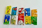 10 Pcs Set 1 12 Miniature Dr  Seuss Children s Books Set Dollhouse Miniature