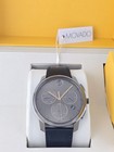 Movado Men s Bold Thin Gray Dial Chronograph Watch - 3600720   695 Msrp 