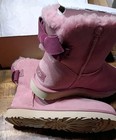 Women s Ugg Mini Bailey Suede Bow Boots New In Original Box Sz 7 0 Pink Dawn