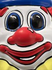 Vintage Plastic Ronald Clown Cake Top Topper Retro  Creepy Scary  Nos