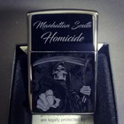Custom Engraved Ebony Zippo Cigar Lighter  Great   Unique Gift For Any Occasion