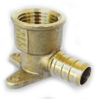 200 Pcs 1 2  Pex X 1 2  Female Npt  Drop Ear Elbow Crimp Fitting lead Free 