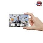 Make It Rain Tony Money Credit   Debit Card Skin Cover Decal Sticker  small Chip
