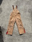 2 Pairs Of Vintage 90s Carhartt Double Knee Overalls R06 Dkb And R02 Brn