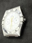 Omega Constellation Stainless Steel Quartz Mens Watch For Repair As Is Sale