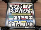 Vintage 1990 s Lagunitas Beer Brewing Company Promo Poster 18x18 Petaluma Usa