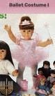 Authentic Vtg Lot Pleasant Co American Girl Doll Ballet Costume Red Shirt Shoes