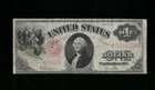 Sc 1917  1 Legal Tender Sawhorse Red Seal  913a 