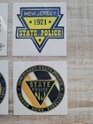 Six  6  Piece Lot - Nj State Police - Uv Transfer Decals - Free Shipping 