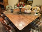 Antique One Of A Kind Kitchen Farm Table 60 X 60 X 30   Pick Up Only  