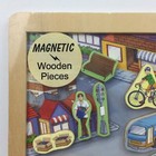 Melissa   Doug Magnetic Village Activity Board Village  89 Wooden Puzzle 
