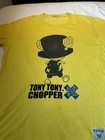 Rare Vintage Uniqlo X One Piece Anime Japan Shirt Tony Tony Chopper Luffy