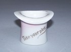 Vintage Ceramic Top Hat Toothpick Holder Germany  take Your Pick 