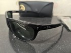 Ray-ban Balorama Sunglasses Rb4089 601 31 Black Frame Green Lens 62-19 Mm