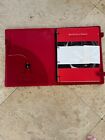 Ferrari Leather Covered License Book    welcome To Ferrari    W box   Bag Rare