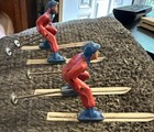 Barclay Downhill Skiers  - Lead Figures - Lot Of 2