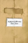 Biagio 100  Silk Necktie Solid Gold Color Mens Neck Tie