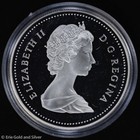 1988  1 Canada Saint-maurice Ironworks Commemorative Silver Dollar