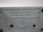Sargent   Greenleaf Inc  4440 4442 4443 Safe Deposit Box Lock 4440 Series Rh