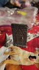Vintage  Pewter Wizard Figurine W staff  And Pewter Dungeon Door