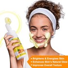 Turmeric   Kojic Acid Facial Cleanser With Brush Foaming Face Wash For All Skin