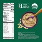 Six Beech-nut Organic Baby Cereal Stage 1 For Infants  8 Oz Canister