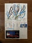 Vintage 1988-89 Sunday River Ski Mountain Trail Map
